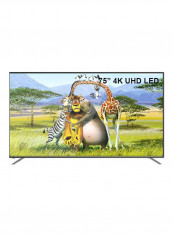 75-Inch 4K UHD Android Smart LED TV UHD7510SLEDT Black