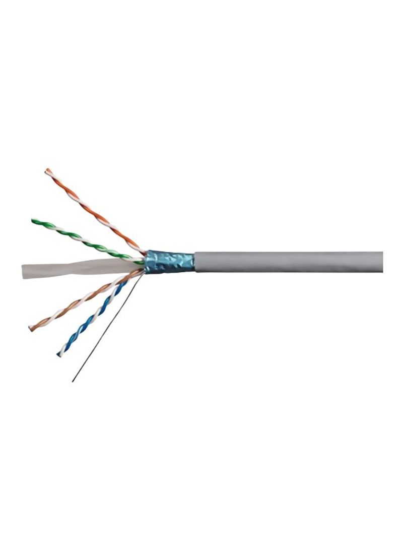 Cat5/5e Ethernet Bulk Cable 1000feet Grey
