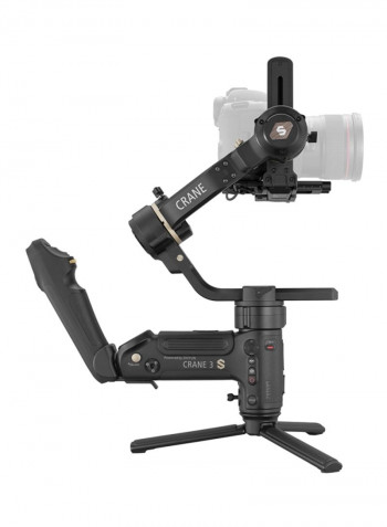 Crane 3S 3-Axis Gimbal Stabilizer Black