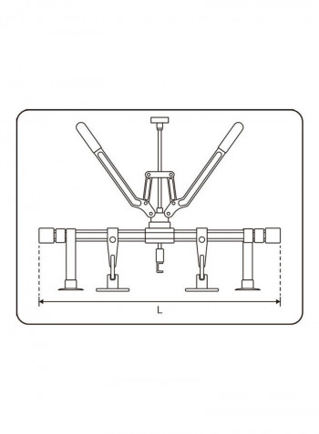 Crossbar Lifter With Four Kickstands