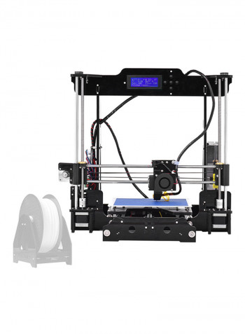 High Precision Desktop 3D Printer Kits With TF Card Max 50 x 47 x 40centimeter Black