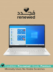 Renewed - 15-dw2030ne Laptop With 15.6-Inch Display,Core i7 Processor/8GB RAM/1TB HDD+128GB SSD/NVIDIA Geforce mx 330/English/Arabic Keyboard Silver
