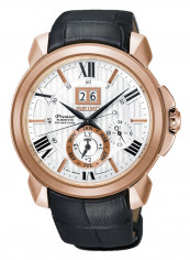 Men's Leather Analog Watch SNP150P1