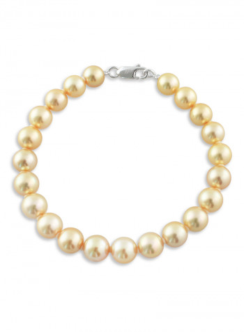 18K White Gold Akoya Pearl Bracelet