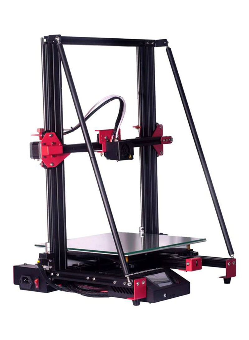 JH30 High Precision 3D Printer 52x43x63centimeter Black/Red