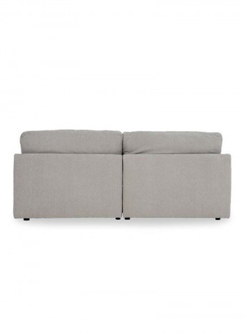 Melanie 3-Seater Sofa Grey 228 x 106 x 91cm