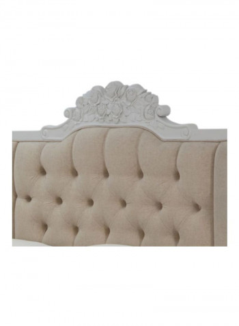 New Louis Bed White 180 x 200cm