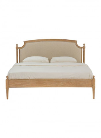 Prague Bed Base Frame Brown 180 x 200cm