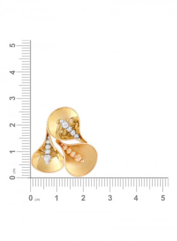18 Karat Yellow Gold Earrings