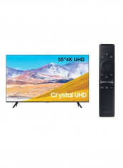 55-Inch 4K UHD Smart LED TV  And Smart Remote Control UA55TU8000 Black