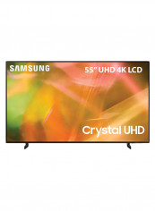 55 Inches AU8000 Crystal UHD 4K Flat Smart TV (2021) 55AU8000 Black