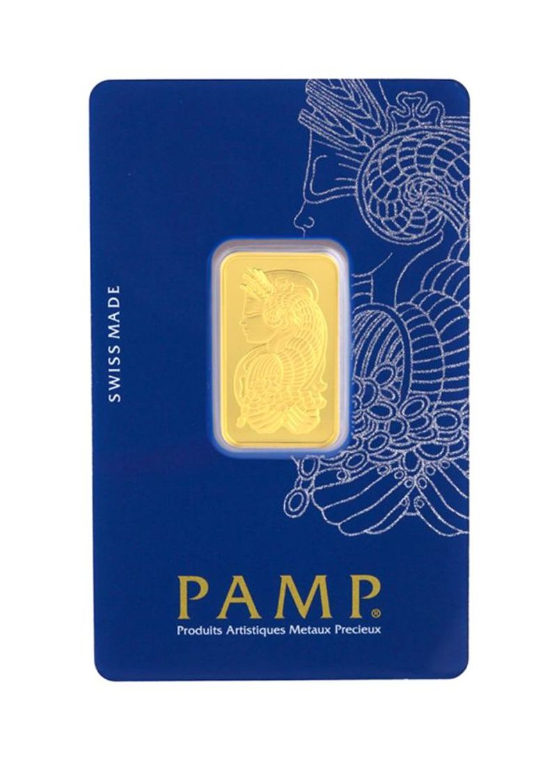 24 Karat Swiss Pamp Gold Bar