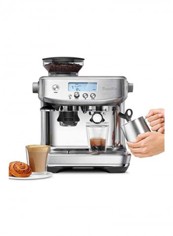 Barista Pro Espresso Machine 1680 وات BES878BSS فضي