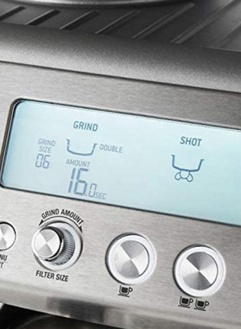 Barista Pro Espresso Machine 1680 وات BES878BSS فضي