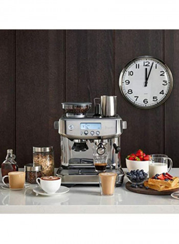Barista Pro Espresso Machine 1680 وات BES878BSS فضي