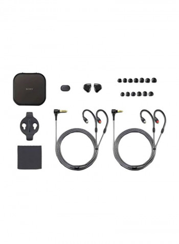 Wired In-Ear Headphones Black