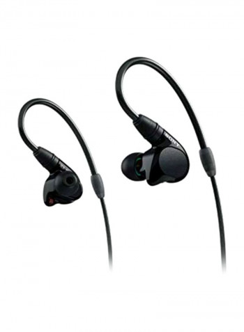 Wired In-Ear Headphones Black