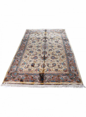 Al Fuad Machine Made Silk Iranian Carpet Multicolour 200X300cm