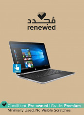 Renewed - Pavilion X360 (2019) 14-dw1038TU Laptop With 14-inch Touchscreen Display, Intel Core i3 Processor/8th Gen/32GB RAM/1TB SSD/Intel UHD Graphics Silver