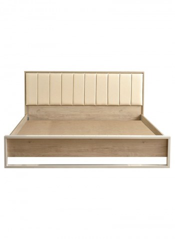 5-Piece Passi King Bedroom Set Beige 180x200cm