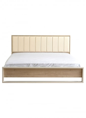 5-Piece Passi King Bedroom Set Beige 180x200cm