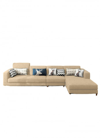 Modern Design L-Shape Sofa Beige