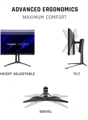 27-Inch QHD Curved Gaming Monitor XG270QC Black