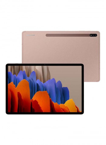 Galaxy Tab S7 11-Inch, 6GB RAM, 128GB, Wi-Fi, 4G LTE, Mystic Bronze