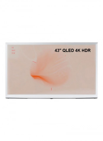 The Serif 2020 43-Inch QLED 4K HDR Smart TV QA43LS01T White
