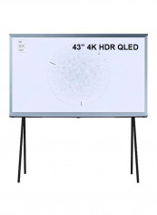 43-Inch Serif 4K HDR Smart QLED TV (2020) QA43LS01TBUXZN Blue