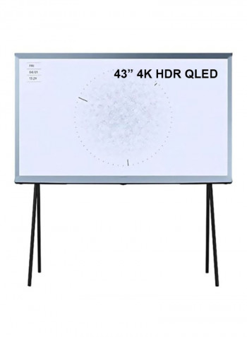 43-Inch Serif 4K HDR Smart QLED TV (2020) QA43LS01TBUXZN Blue