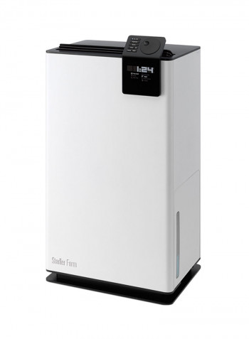 Albert Dehumidifier Extract Up To 20 Liters/24 Hours Silent Operation A-040E White/Black