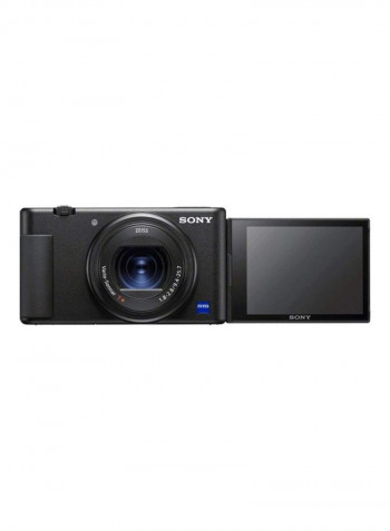 ZV-1 Vlog Camera With Fast And Precise Focus Transition/Pro-Quality Bokeh/Product Showcase Setting/Vari Angle Screen/4K HDR Video