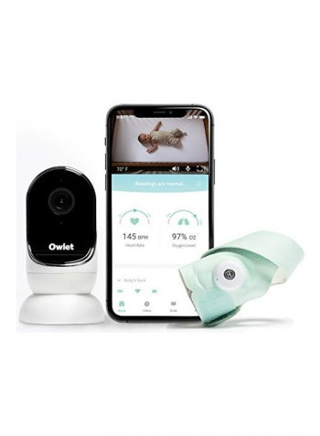 Portable Duo Smart Baby HD Video Camera with Oxygen and Heart Rate Monitor