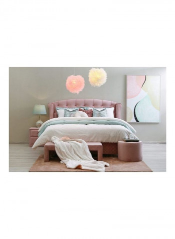 Bedroom Bed Pink