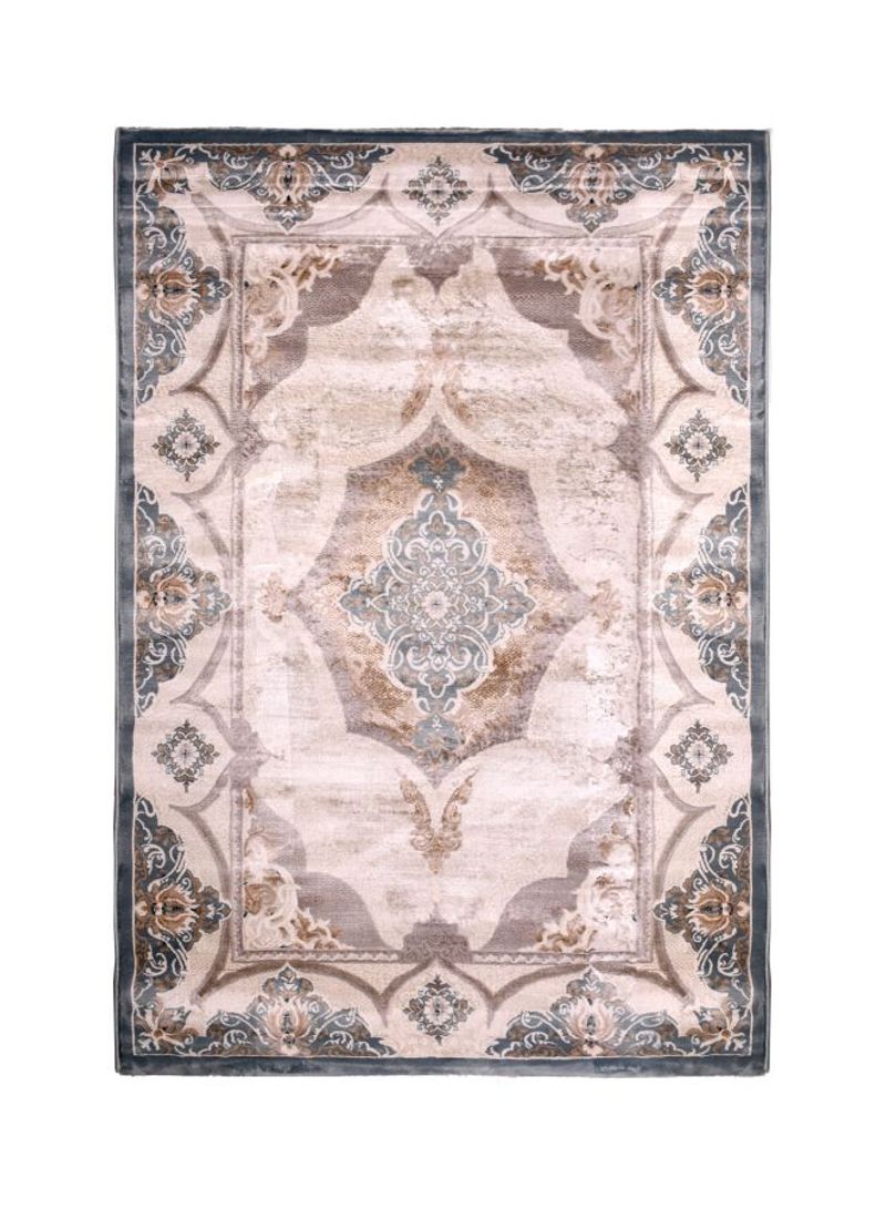 Kahraman Collection Classic Tradition Area Rug Brown/Light Blue 300x400cm