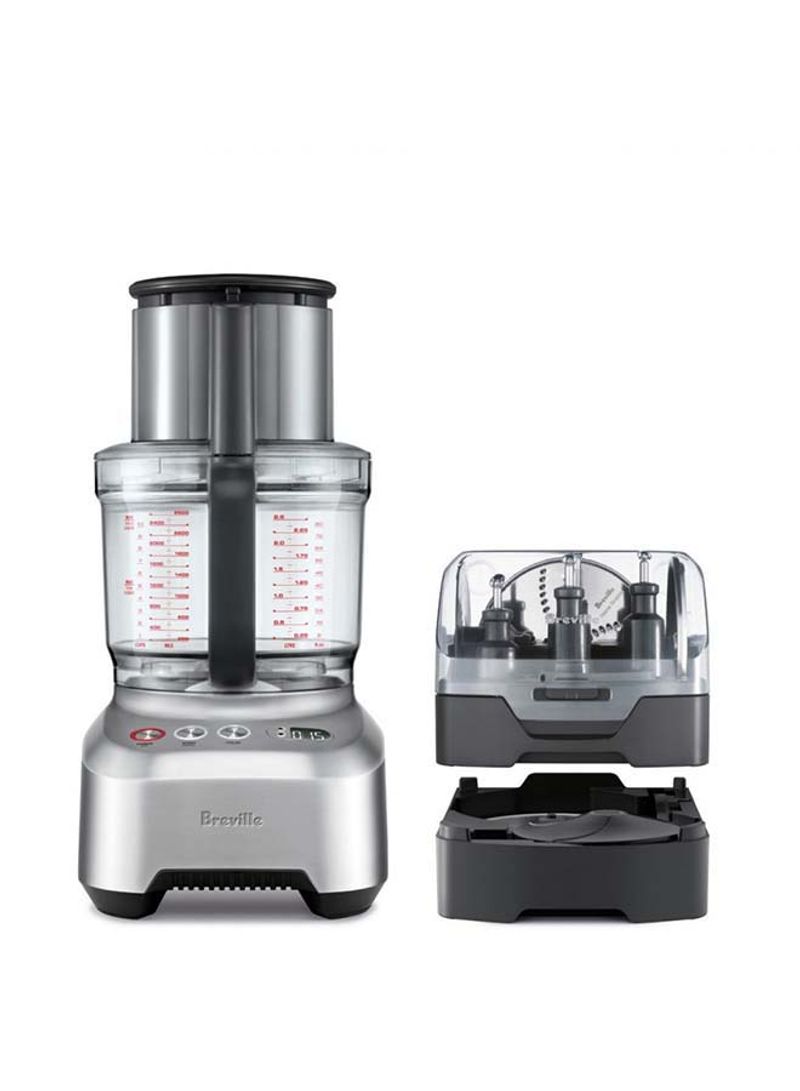 The Kitchen Wizz Peel And Dice Food Processor 2000 W BFP820BAL Brushed Aluminium