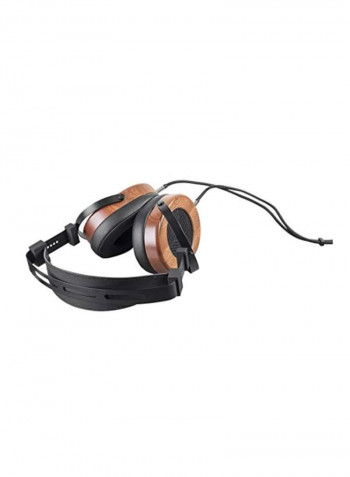 Over-Ear Magnetic Headphones Black/Brown