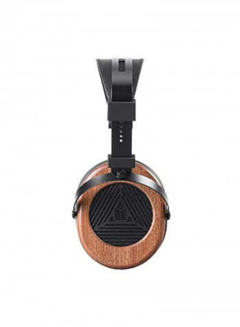 Over-Ear Magnetic Headphones Black/Brown