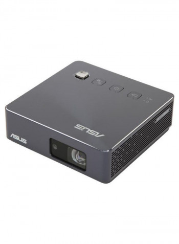 Portable Mini LED Projector S2 Navy Blue/Black