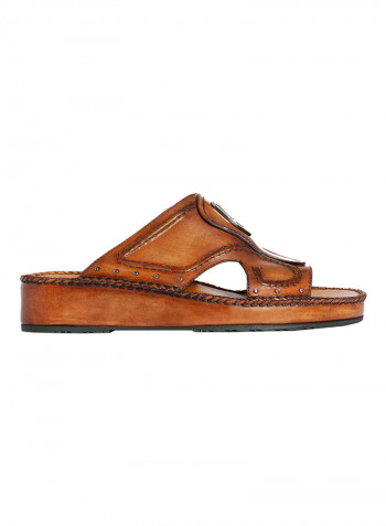 Comfy Arabic Sandals Brown