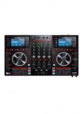 Dual Display DJ Controller NVMKII Black