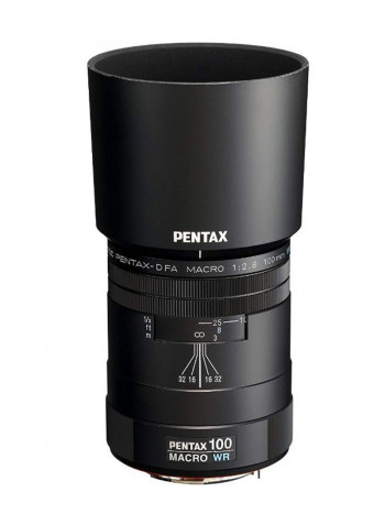 100mm f/2.8 Macro Lens For Pentax Camera Black