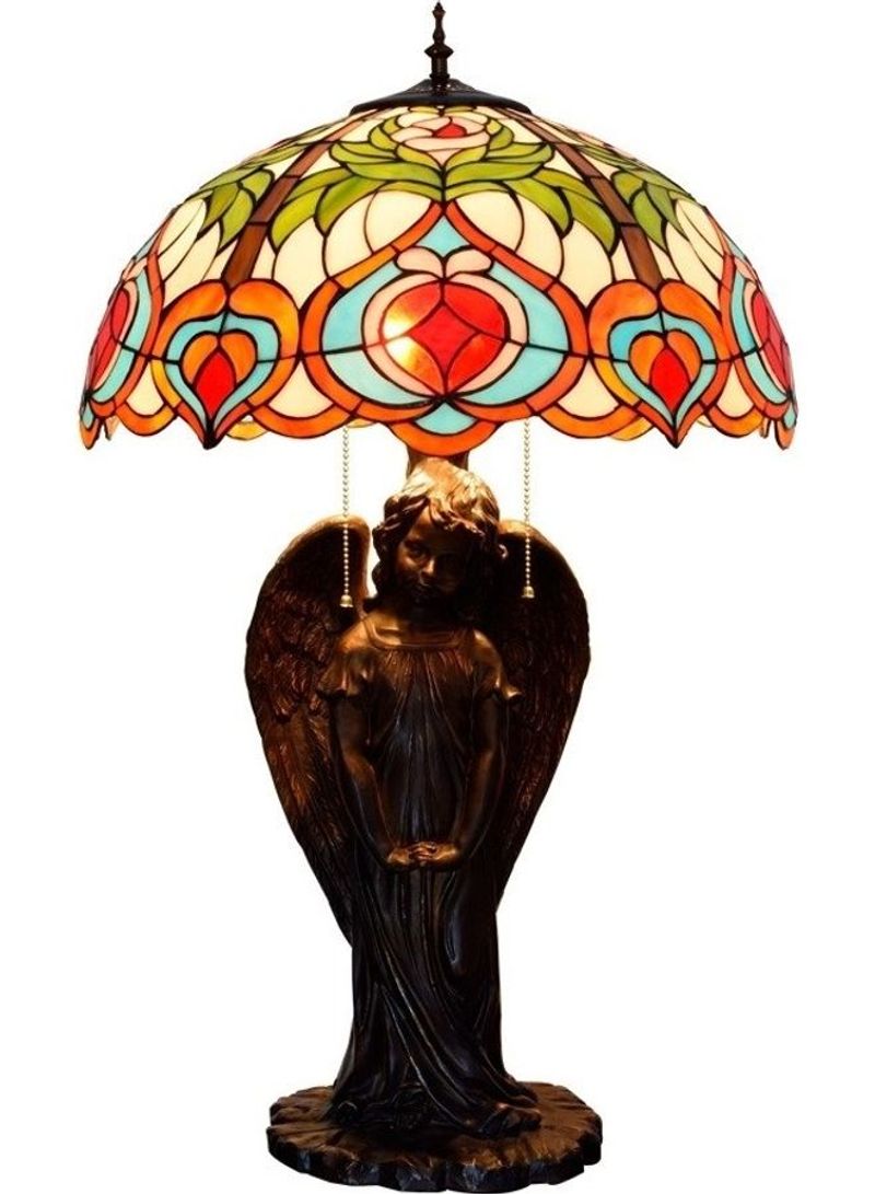 Idyllic Fairy Peach Table Lamp Multicolour