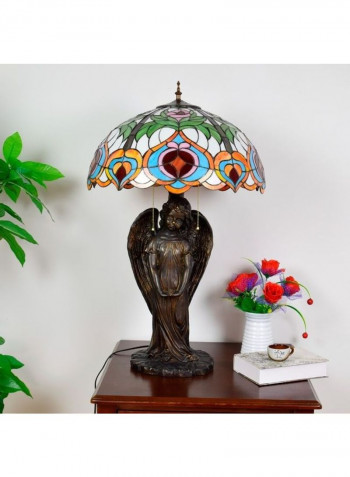 Idyllic Fairy Peach Table Lamp Retro Multicolour 83x52x52centimeter