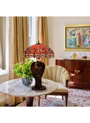 Retro Lighting Table Lamp Living Room Yellow 83x52x52cm