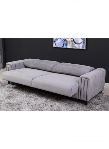 3-Seater Summerford Sofa Grey 100x80x225cm