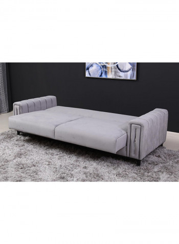 3-Seater Summerford Sofa Grey 100x80x225cm