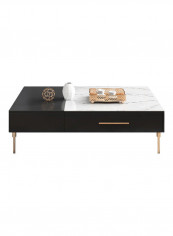 Coffee Table With Storage Multicolour 130×70×38.5cm