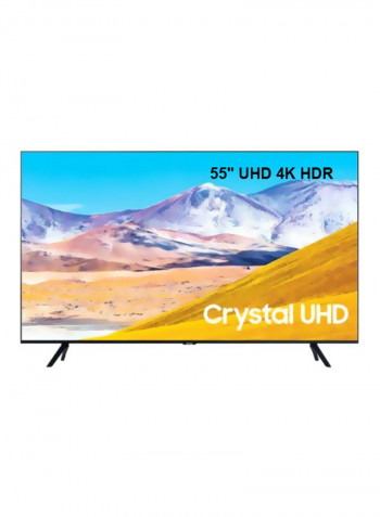 55-Inch Crystal UHD 4K HDR Smart TV UE55TU8000 Black